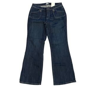 Womens Jeans 14 Wide Leg Y2K 90s Flared Boot Cut Comfort Relaxed Fit Casual
